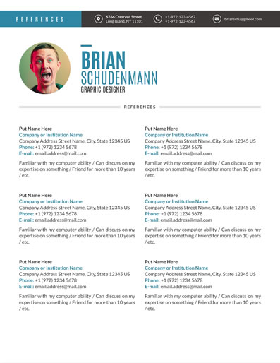 Resume Template 117