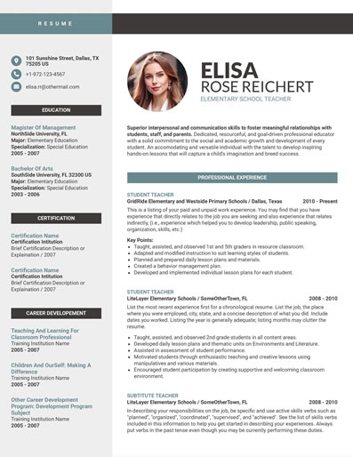 Resume Template 58